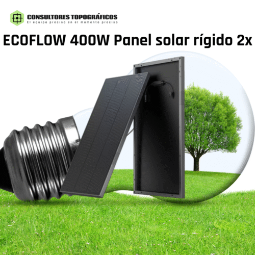 ECOFLOW 400W Panel solar rígido 2x