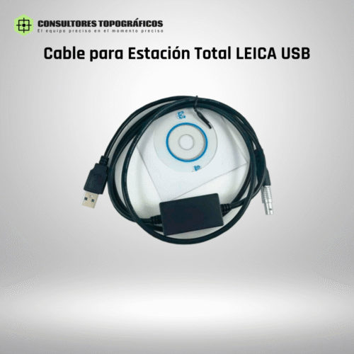 Cable para Estación Total LEICA USB
